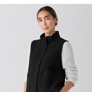 Eileen Fisher organic cotton vest